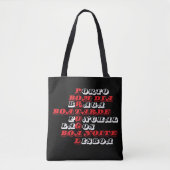 Portugal Shopping Bag Tas. Goedemorgen Tote Bag (Voorkant)