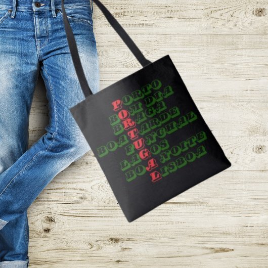 Portugal Shopping Bag Tas. Goedemorgen Tote Bag