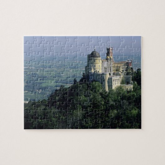 Portugal, Sintra, Pena Palace, atop Serra da Legpuzzel (Horizontaal)