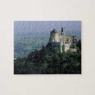 Portugal, Sintra, Pena Palace, bovenop Serra da Legpuzzel