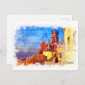 Portugal, Sintra, Pena Palace Briefkaart (Voorkant / Achterkant)