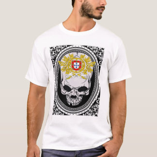 Portugal Skull Shield T-shirt