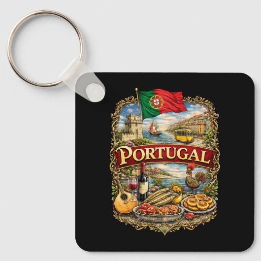 Portugal Sleutelhanger (Voorkant)