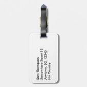 Portugal Soccer 2016 Fan Gear Bagagelabel (Achterkant verticaal)