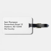 Portugal Soccer 2016 Fan Gear Bagagelabel (Achterkant horizontaal)