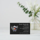 Portugal Soccer Champions Visitekaartje (Staand voorkant)