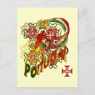 Portugal Soccer Futebol Briefkaart