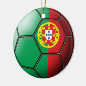 Portugal Soccer Ornament (Links)