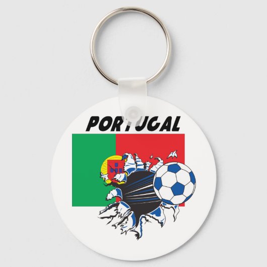 Portugal Soccer Swag Sleutelhanger (Voorkant)