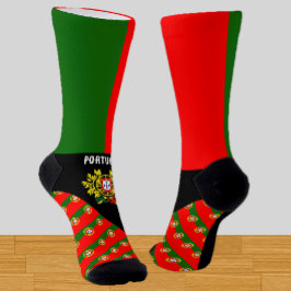 Portugal Sokken, Portugees vlag kleuren / sport Sokken