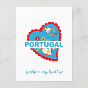 Portugal stal mijn hart briefkaart
