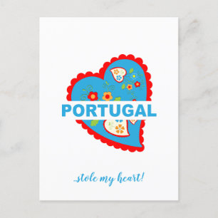 Portugal stal mijn hart briefkaart