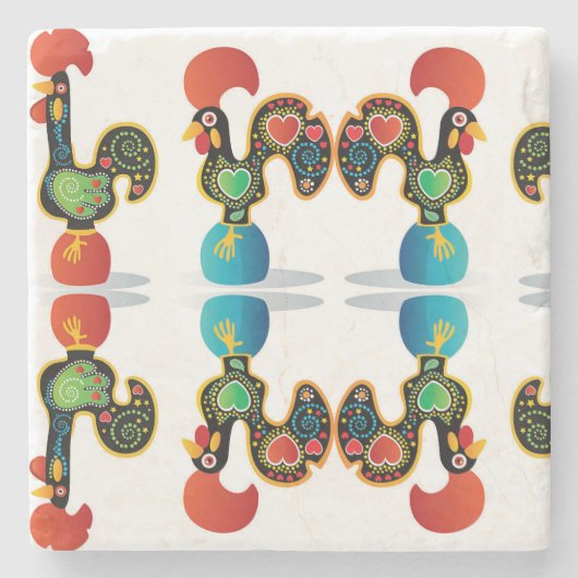 Portugal Stenen Onderzetter (Voorkant)