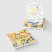 Portugal Stenen Onderzetter (Zijkant)