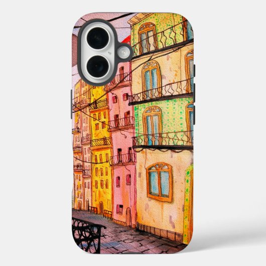 Portugal Street Painting Case-Mate iPhone Case (Achterkant)