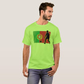 Portugal Striker 1 T-shirt (Voorkant volledig)