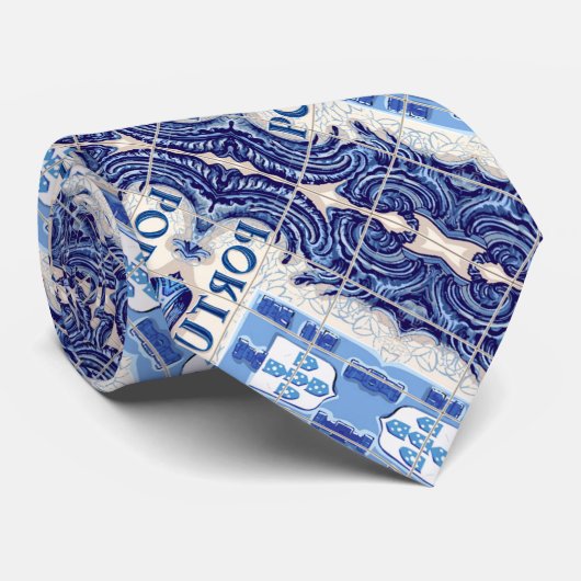 Portugal Stropdas (Opgerold)