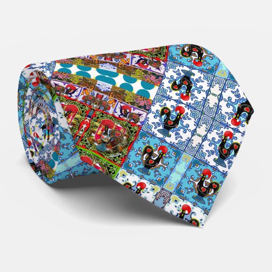 Portugal Stropdas (Opgerold)