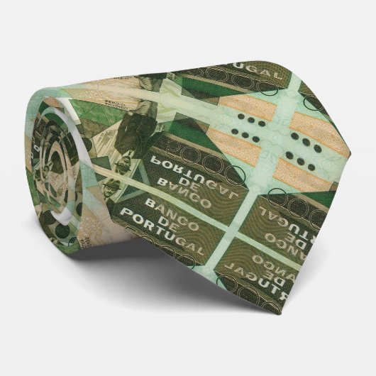 Portugal Stropdas (Opgerold)