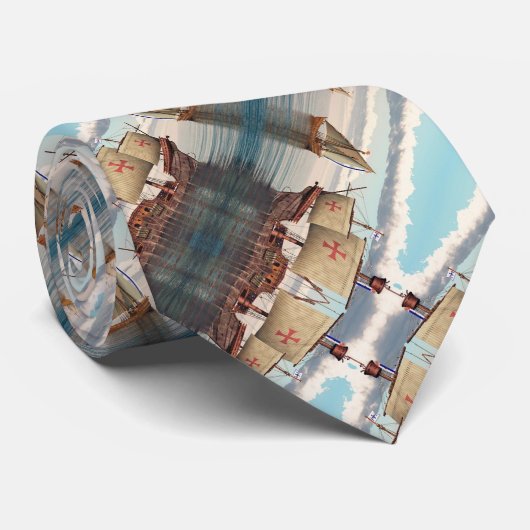 Portugal Stropdas (Opgerold)