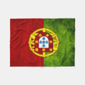 Portugal Sturban Grunge Flag Fleece Blanket (Voorkant (Horizontaal))