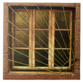 Portugal : Sunshine Window Ceramic Tile Tegeltje (Voorkant)