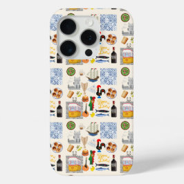 Portugal Symbolen Travel Lovers iPhone 15 Pro Case