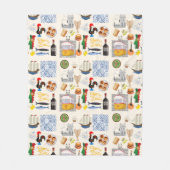 Portugal Symbolen Travel Lovers Fleece Deken (Voorkant)