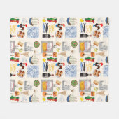 Portugal Symbolen Travel Lovers Fleece Deken (Voorkant (Horizontaal))