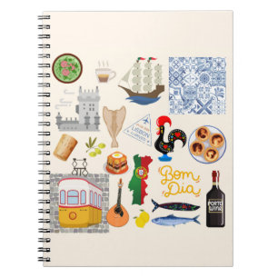 Portugal Symbolen Travel Lovers Notitieboek