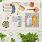 Portugal Symbolen Travel Lovers Theedoek (Gevouwen)