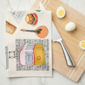 Portugal Symbolen Travel Lovers Theedoek (Quarter Fold)