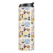 Portugal Symbolen Travel Lovers Thermosbeker (Gedraaid links)