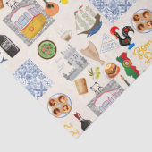 Portugal Symbolen Travel Lovers Tissuepapier (Detail)