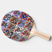Portugal Tafeltennisbatje (Zijkant)