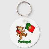 Portugal Teddy Bear Sleutelhanger (Voorkant)