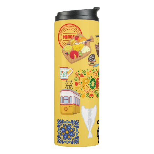 Portugal Thermosbeker (Gedraaid links)