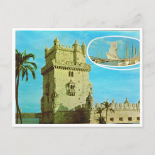 Portugal, Tower van Jeronimos monstery; Briefkaart