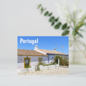 Portugal Traditionele Oude Huizen in de Algarve Briefkaart (Staand voorkant)