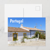 Portugal Traditionele Oude Huizen in de Algarve Briefkaart (Voorkant / Achterkant)