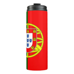 Portugal Travel Mug, patriottische Portugese vlag Thermosbeker