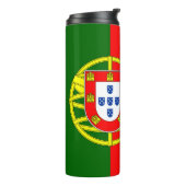 Portugal Travel Mug, patriottische Portugese vlag Thermosbeker (Gedraaid links)