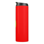 Portugal Travel Mug, patriottische Portugese vlag Thermosbeker (Geroteerd rechts)