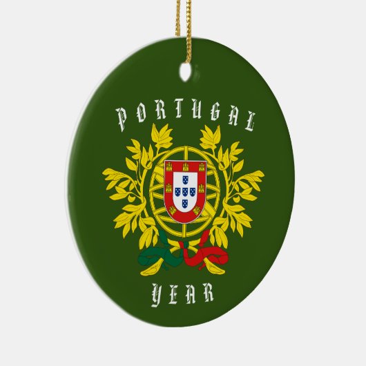 Portugal Trip kerstversiering Keramisch Ornament (Rechts)