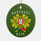 Portugal Trip kerstversiering Keramisch Ornament (Links)
