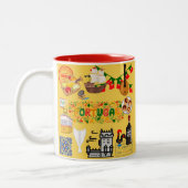 Portugal Tweekleurige Koffiemok (Links)