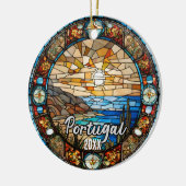 Portugal Vakantie Souvenir Keramisch Ornament (Links)