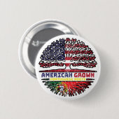 Portugal Verenigde Staten Verenigde Staten Ronde Button 5,7 Cm (Voorkant /achterkant)