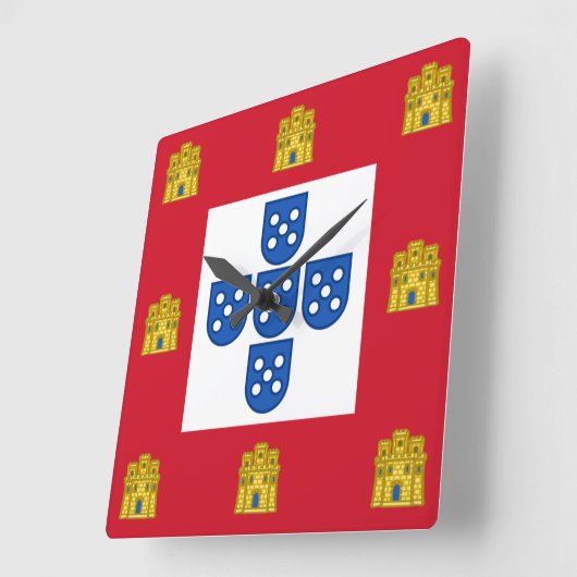 Portugal Vierkante Klok (Hoek)