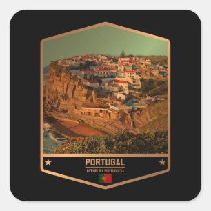 Portugal Vierkante Sticker